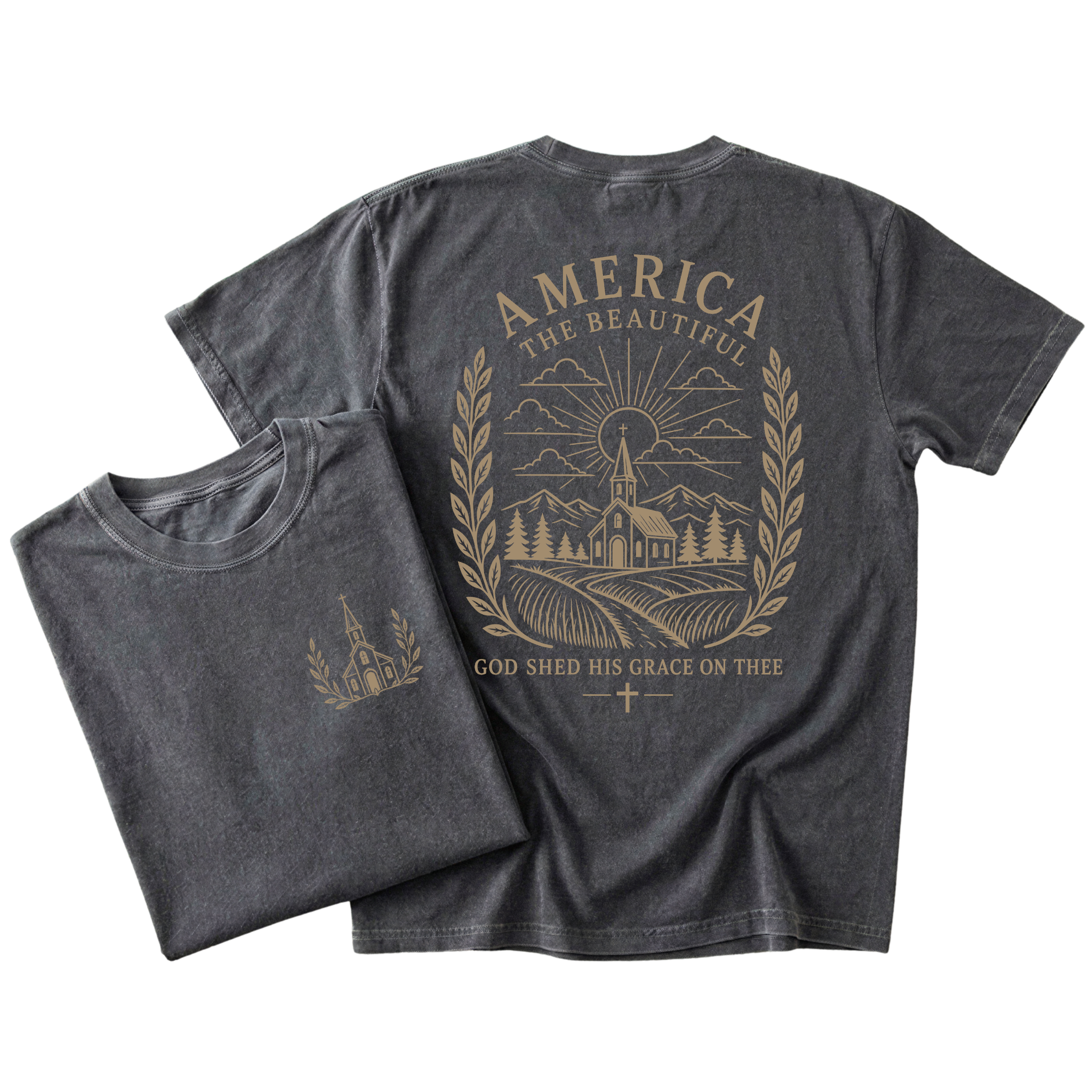 God Shed His Grace on Thee T-Shirt
