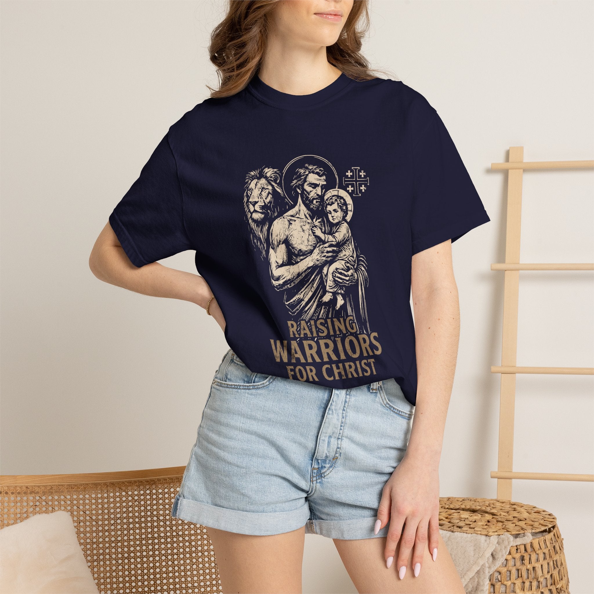 raising warriors for christ baby T-Shirt