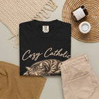 Cozy Catholic Cat T-Shirt