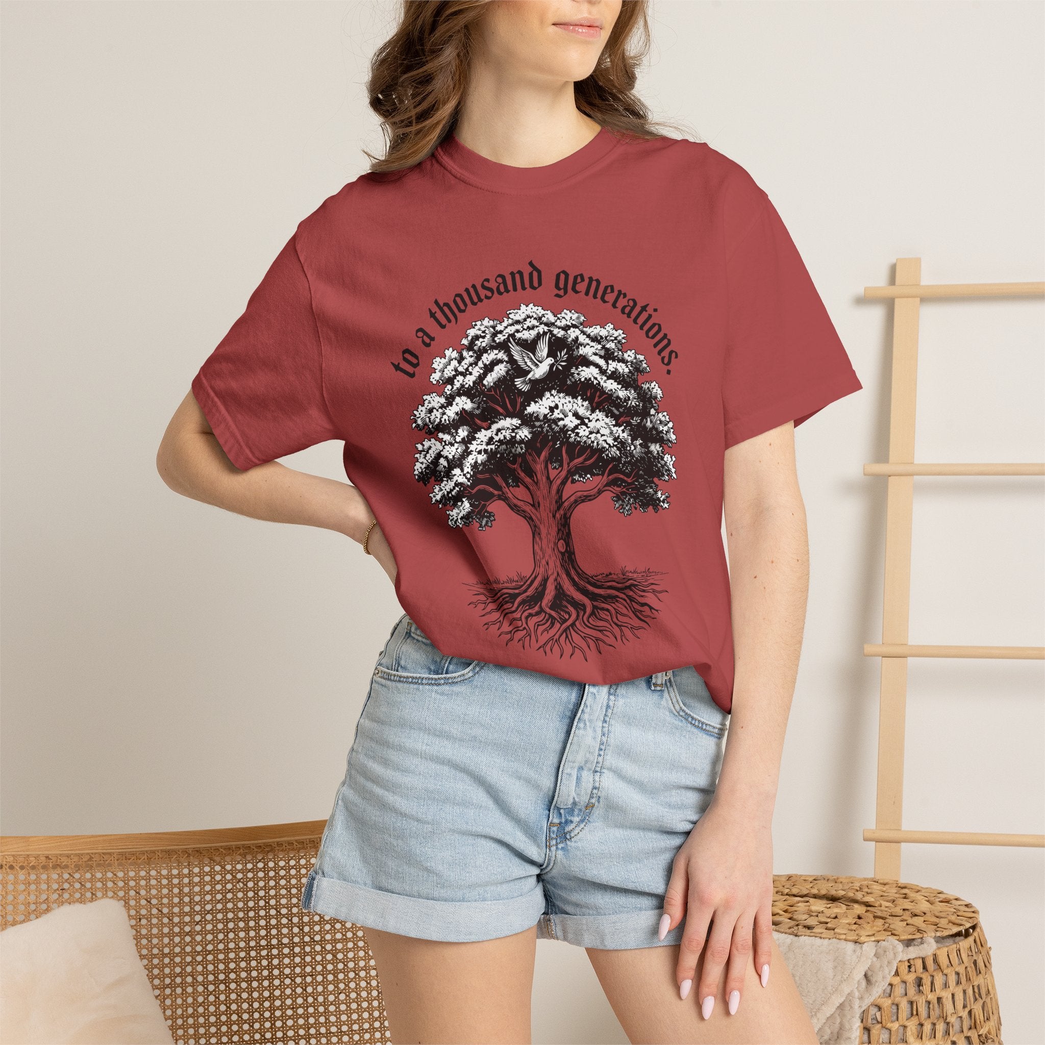 a thousand generations tree T-Shirt