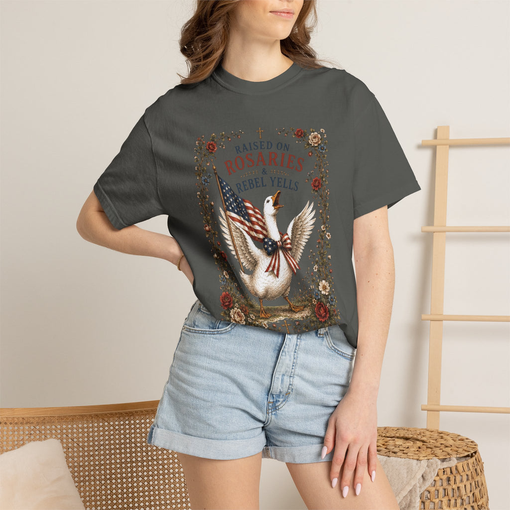 Rosaries & Rebel Yells T-Shirt