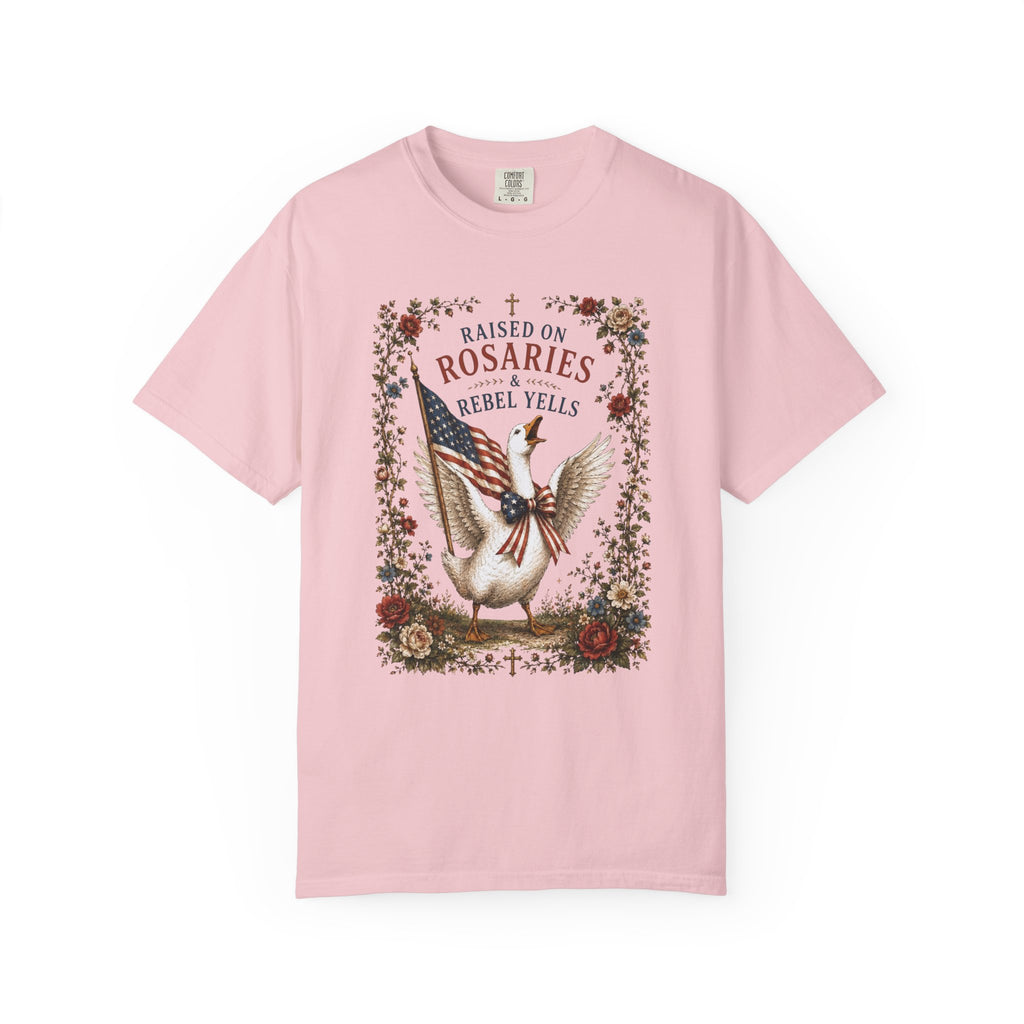 Rosaries & Rebel Yells T-Shirt