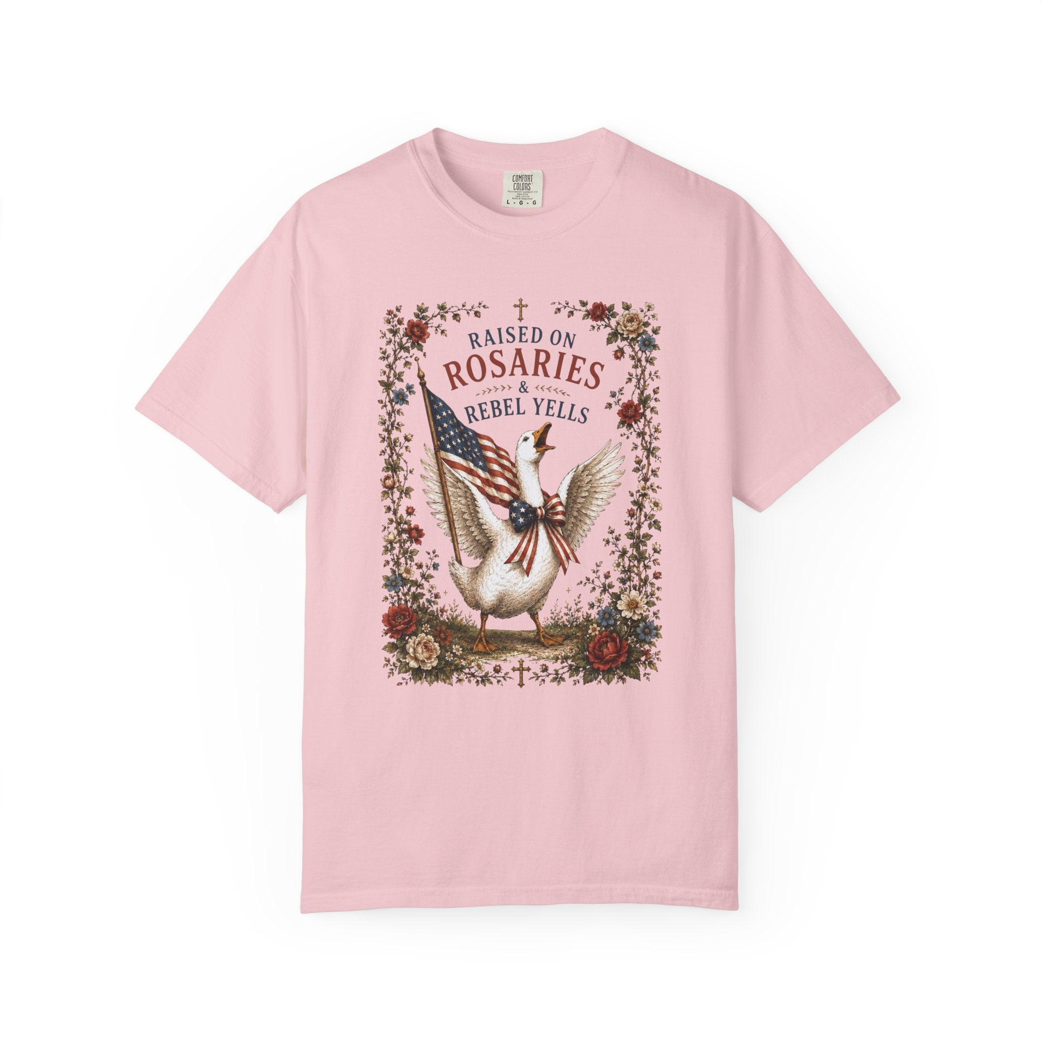 Rosaries & Rebel Yells T-Shirt