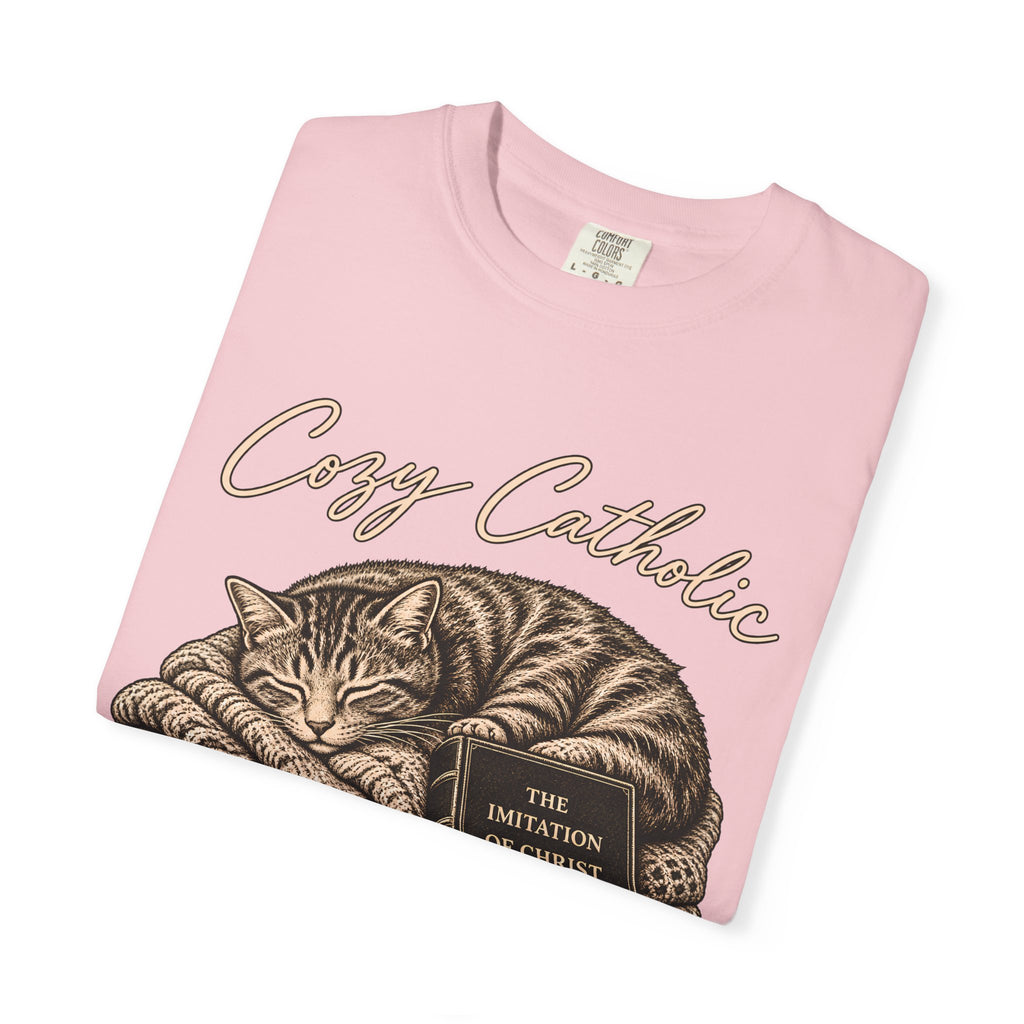 Cozy Catholic Cat T-Shirt