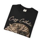 Cozy Catholic Cat T-Shirt