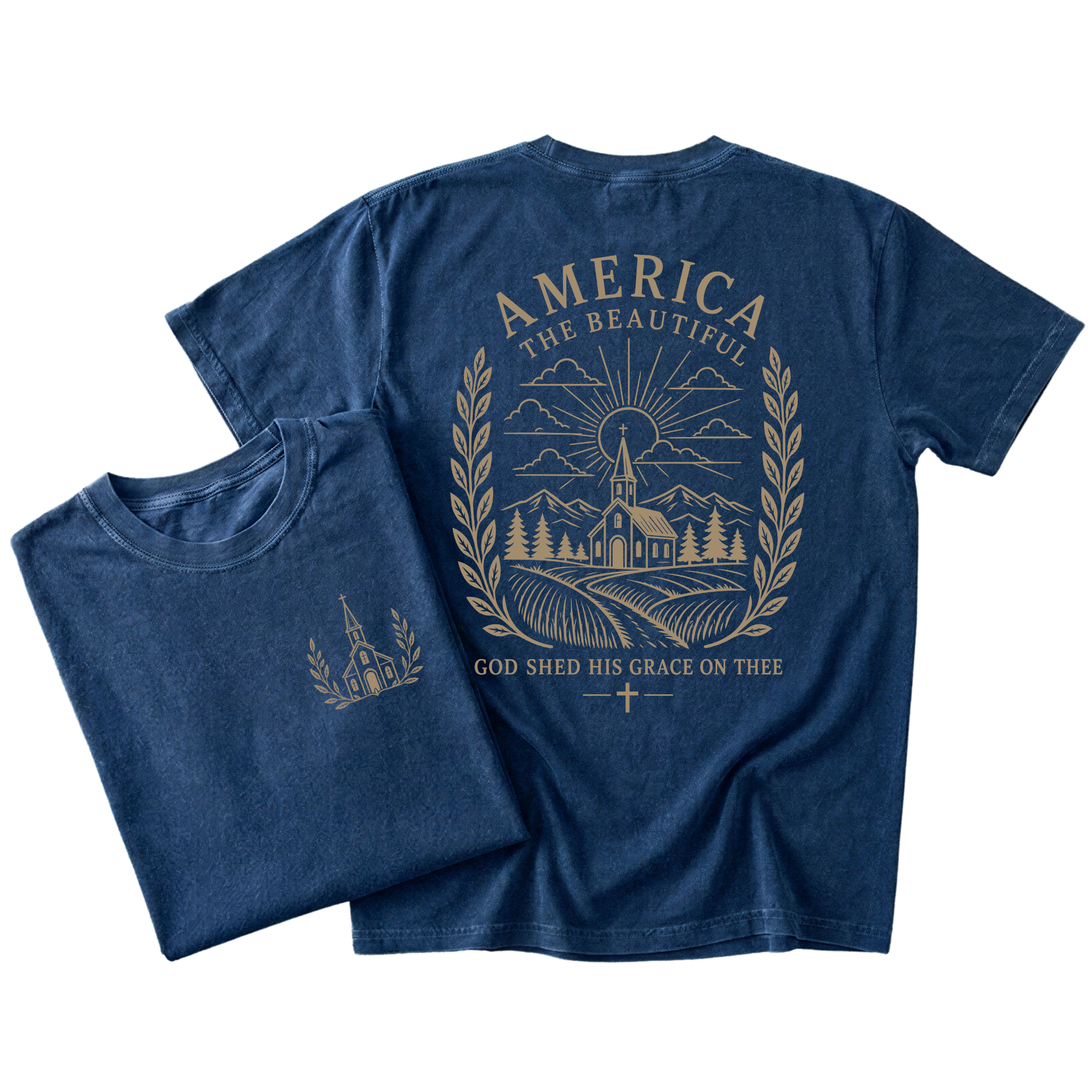 God Shed His Grace on Thee T-Shirt