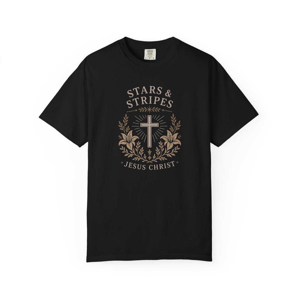 Stars Stripes & Jesus Christ T-Shirt