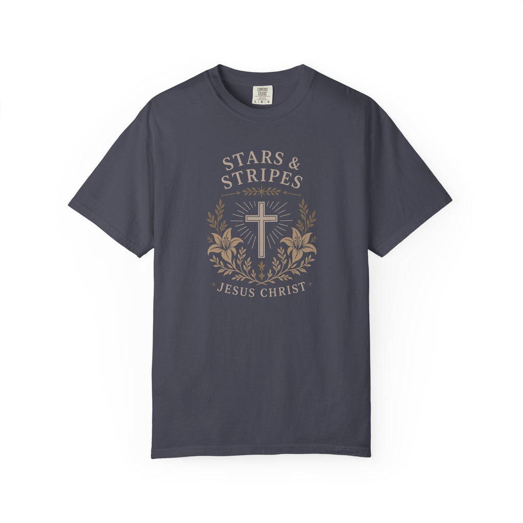 Stars Stripes & Jesus Christ T-Shirt