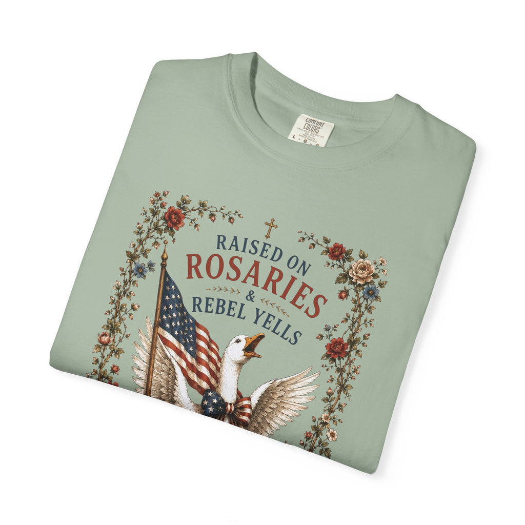 Rosaries & Rebel Yells T-Shirt