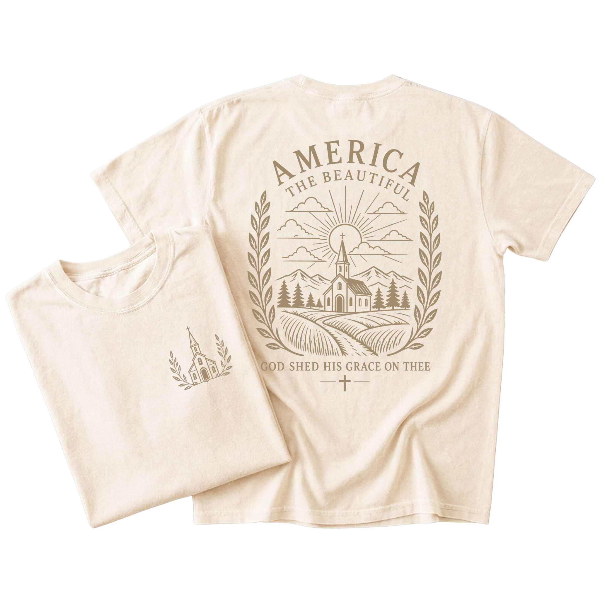 God Shed His Grace on Thee T-Shirt