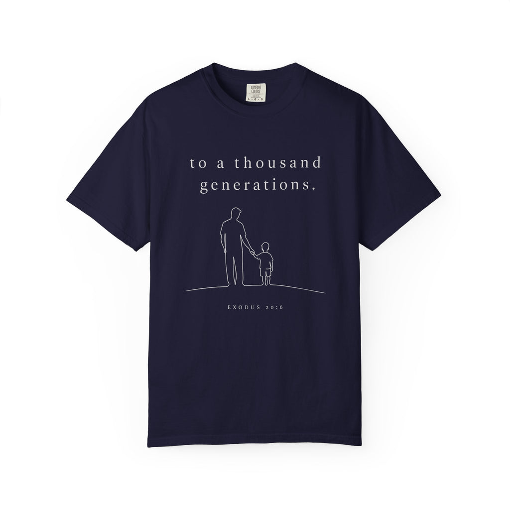 To a thousand generations line T-Shirt