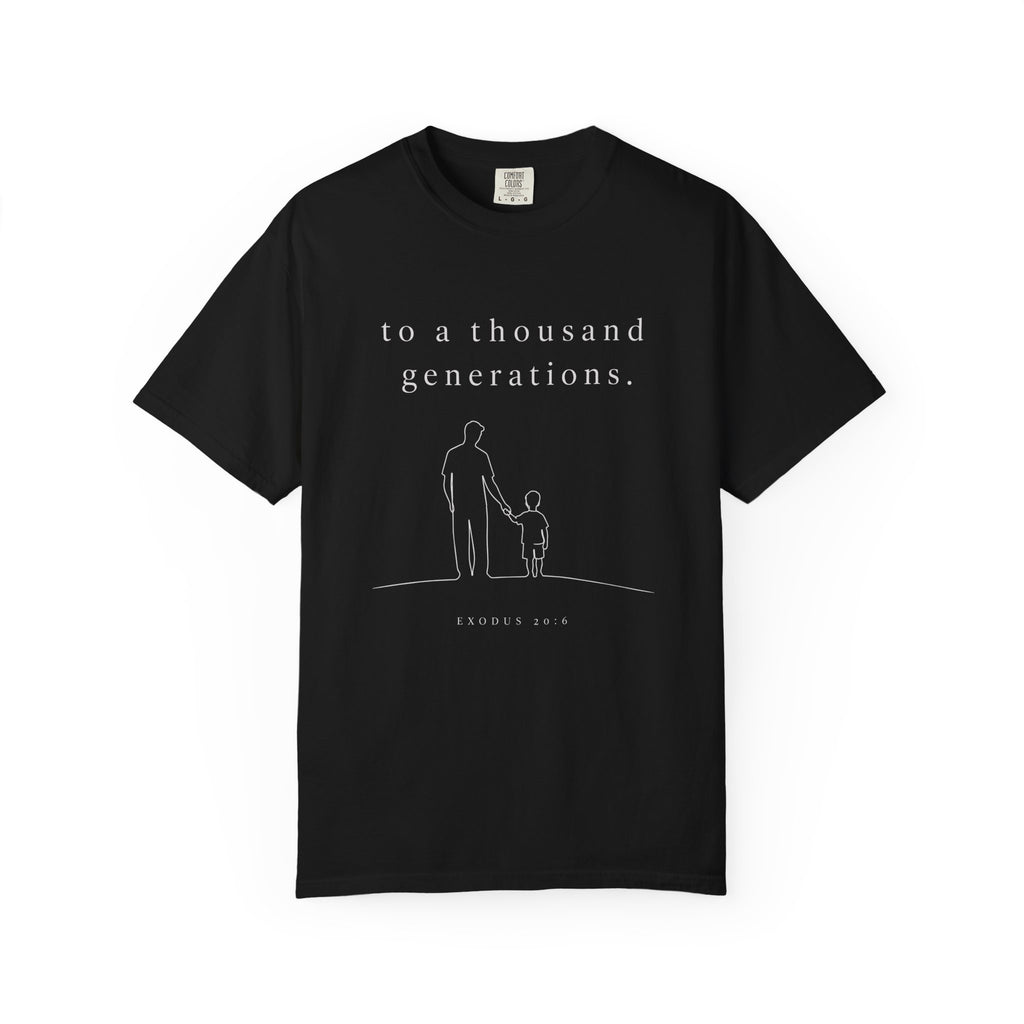 To a thousand generations line T-Shirt