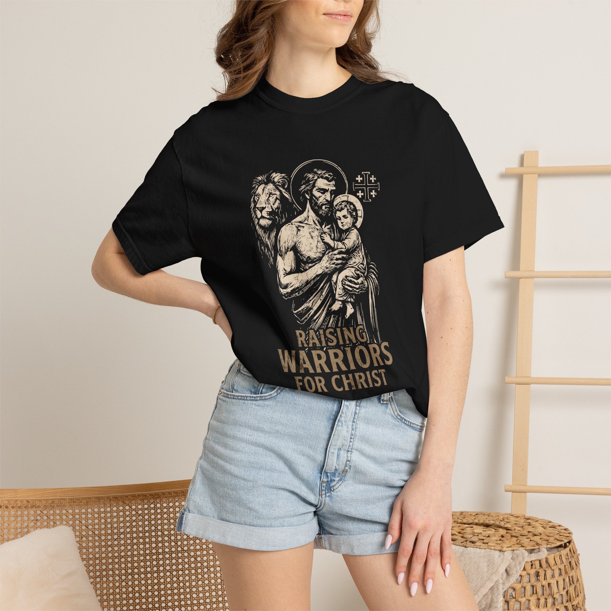 raising warriors for christ baby T-Shirt