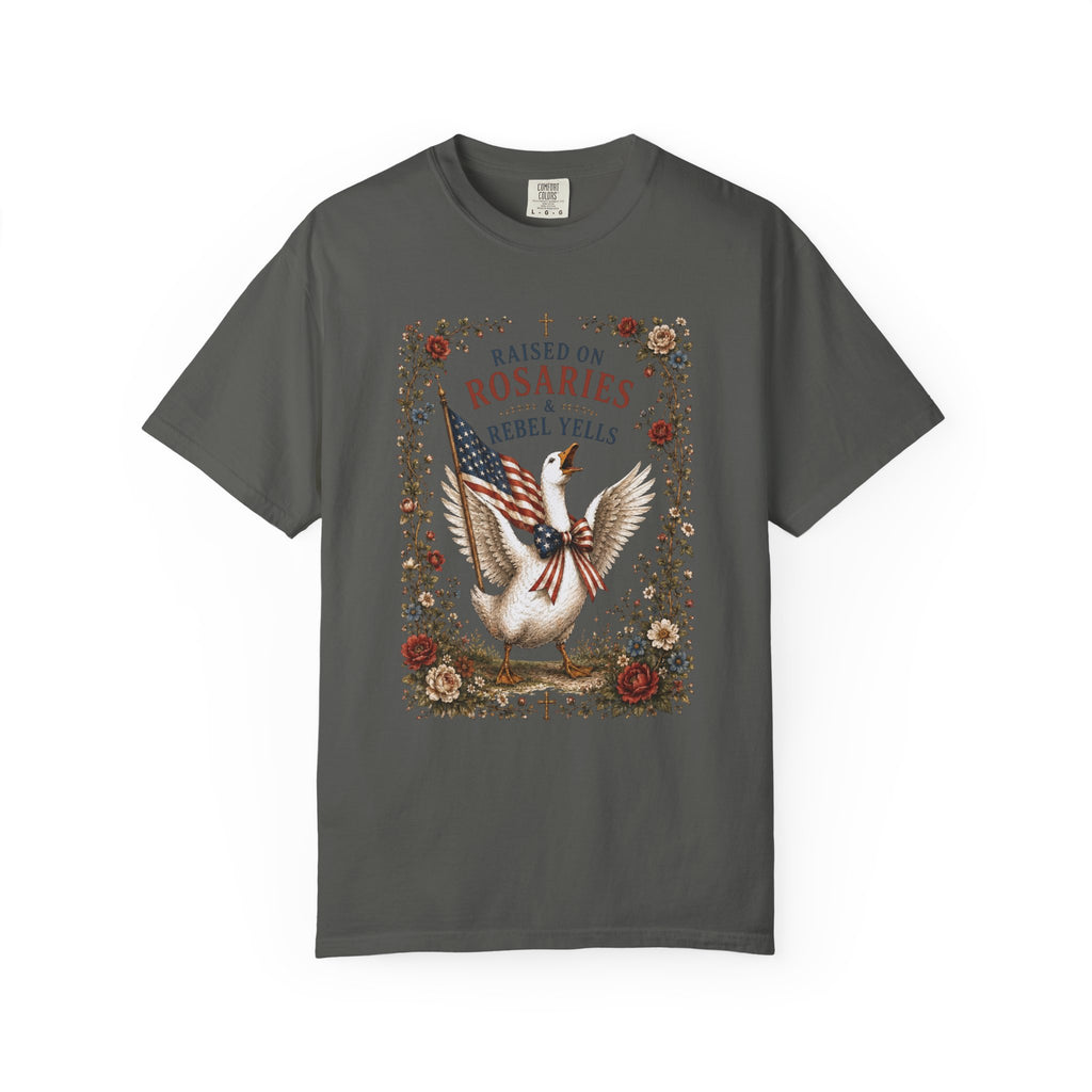 Rosaries & Rebel Yells T-Shirt