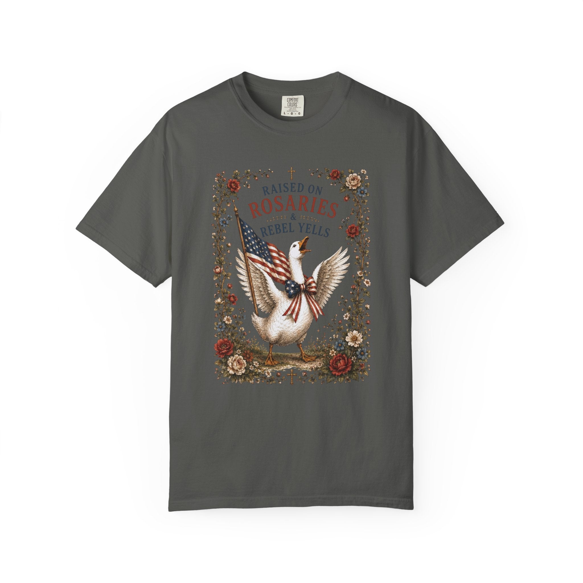 Rosaries & Rebel Yells T-Shirt