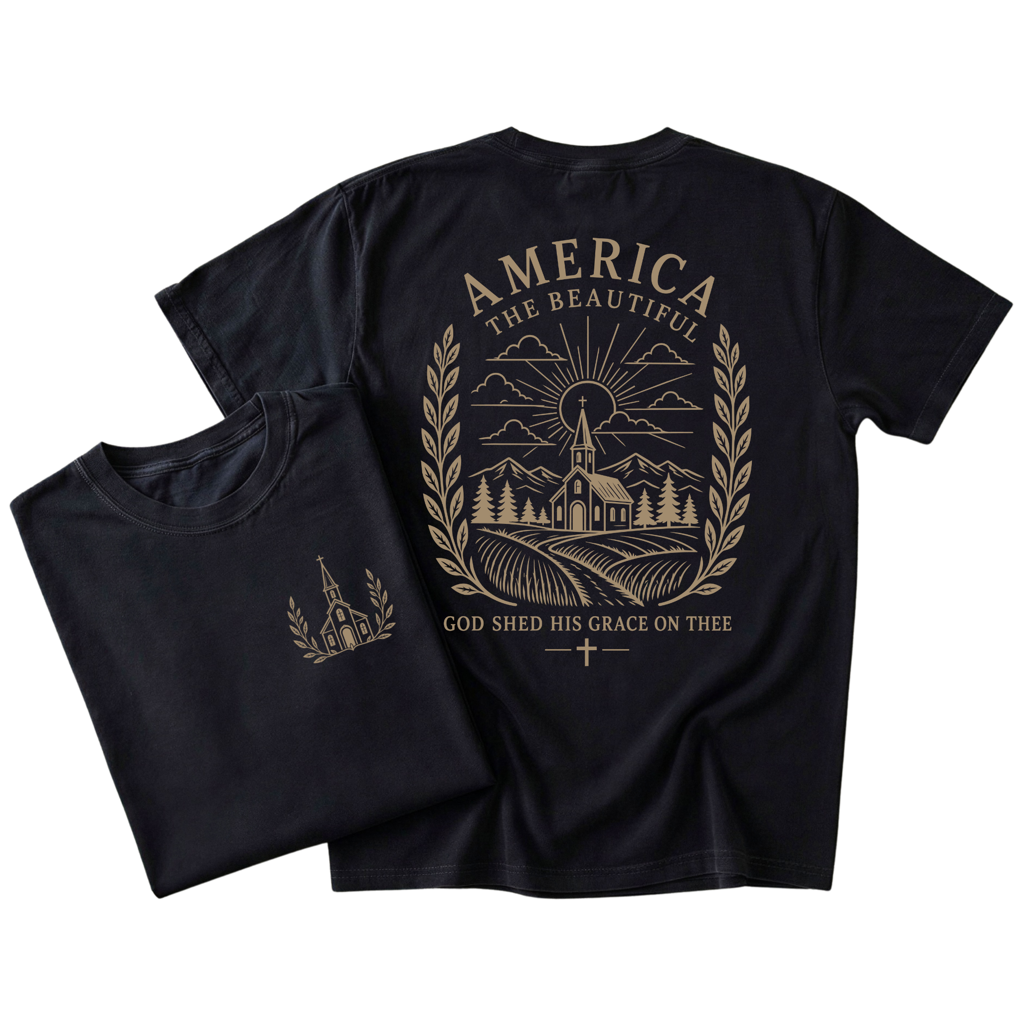 God Shed His Grace on Thee T-Shirt